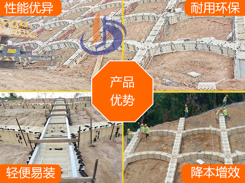 拱形骨架护坡公路模具